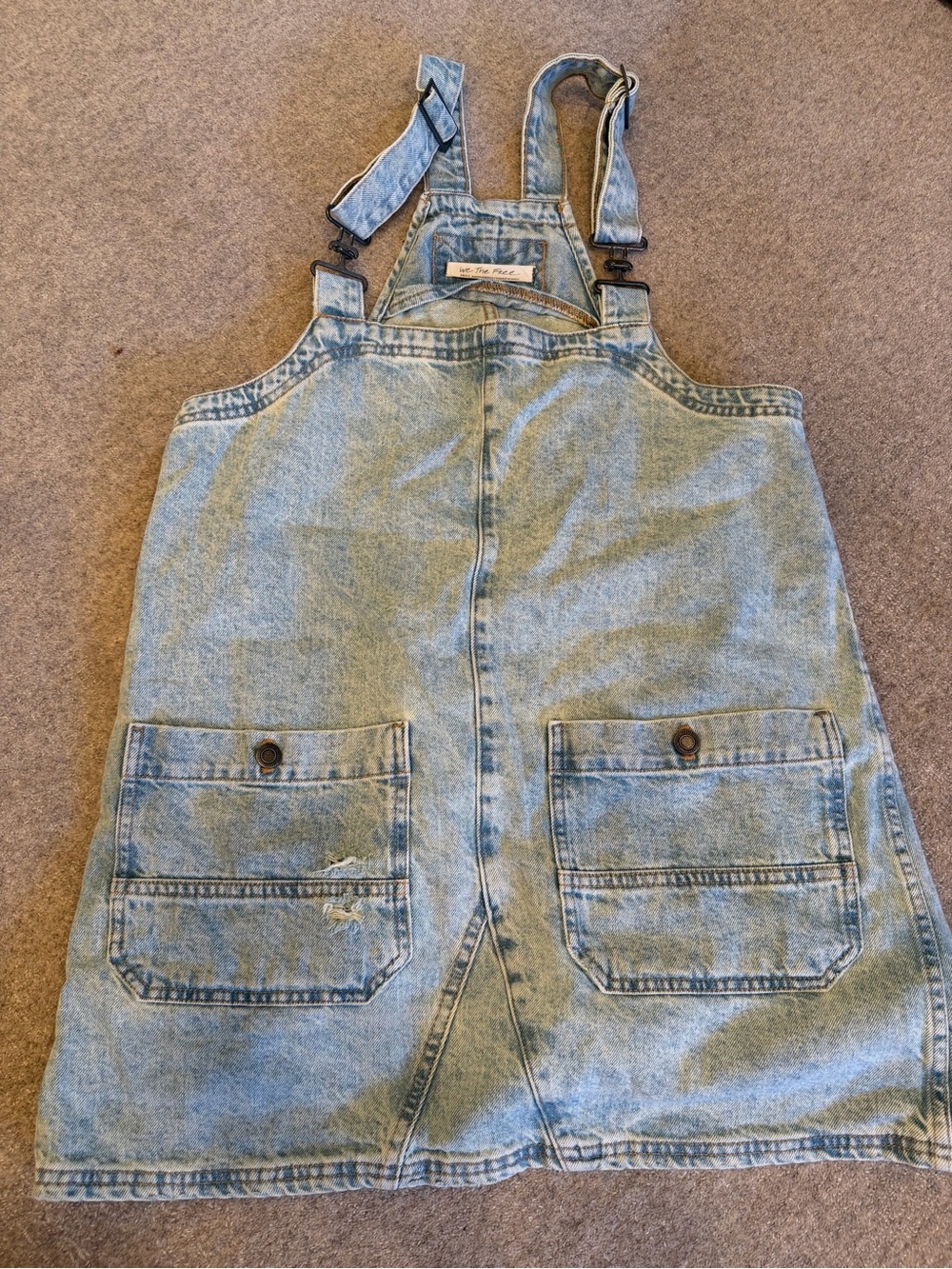 We the free overall smock mini